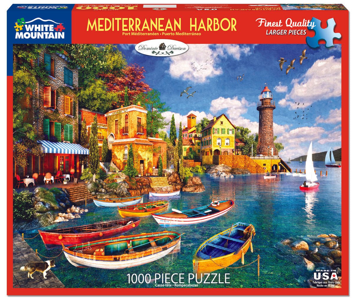 White Mountain Water World puzzle on sale