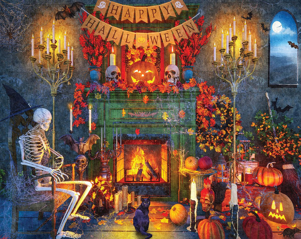 Happy Halloween (1707pz) - 1000 Piece Jigsaw Puzzle