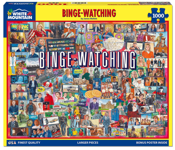 Binge-Watching James Mellett Puzzle Key