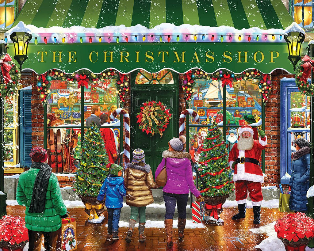 The Christmas Shop (1792pz) - 1000 Piece Jigsaw Puzzle