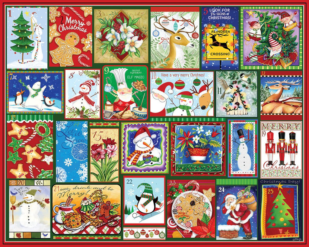 Christmas Countdown (1899pz) - 1000 Piece Jigsaw Puzzle