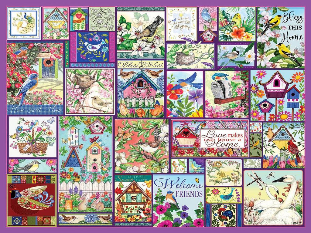 The Birds (1913pz) - 500 Piece Jigsaw Puzzle
