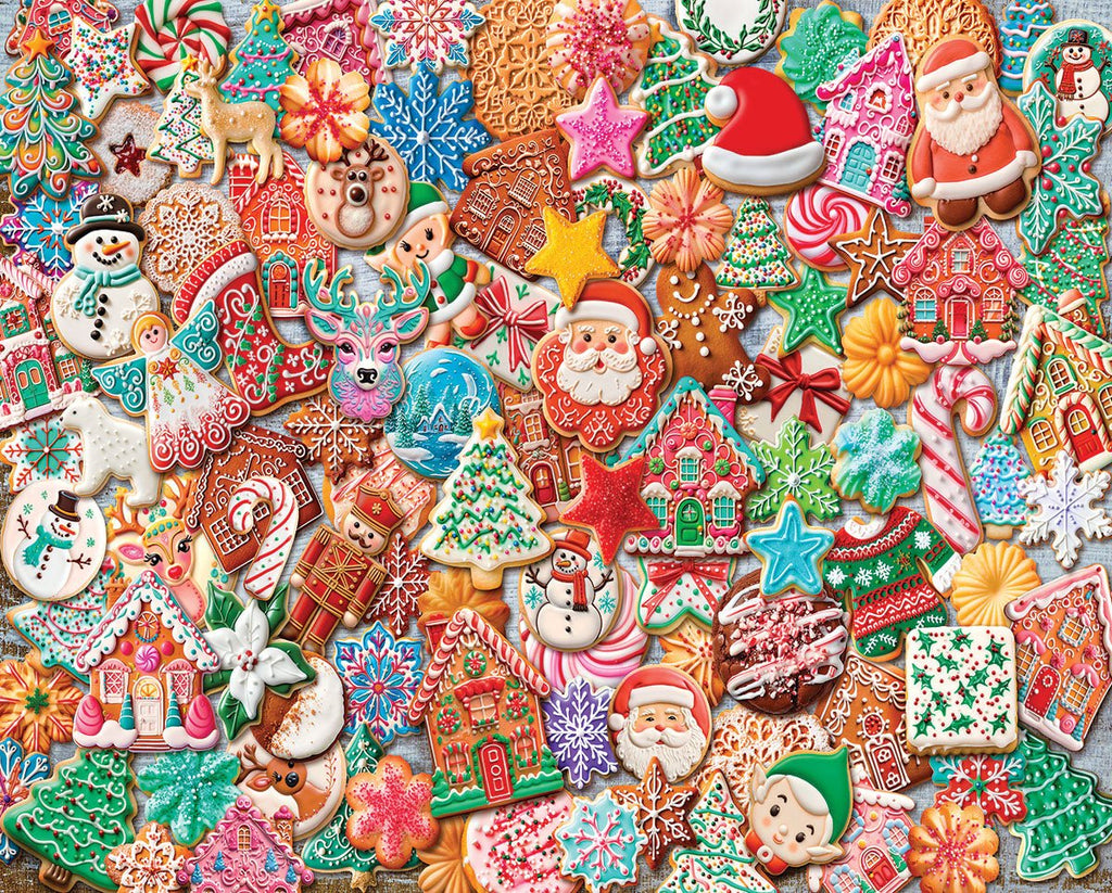 Christmas Cookies (1934pz) - 1000 Piece Jigsaw Puzzle