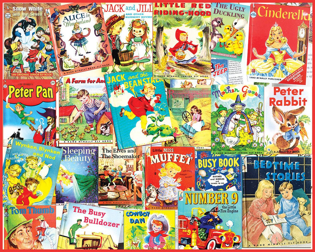 Vintage Fairy Tales (1953pz) - 1000 Piece Jigsaw Puzzle