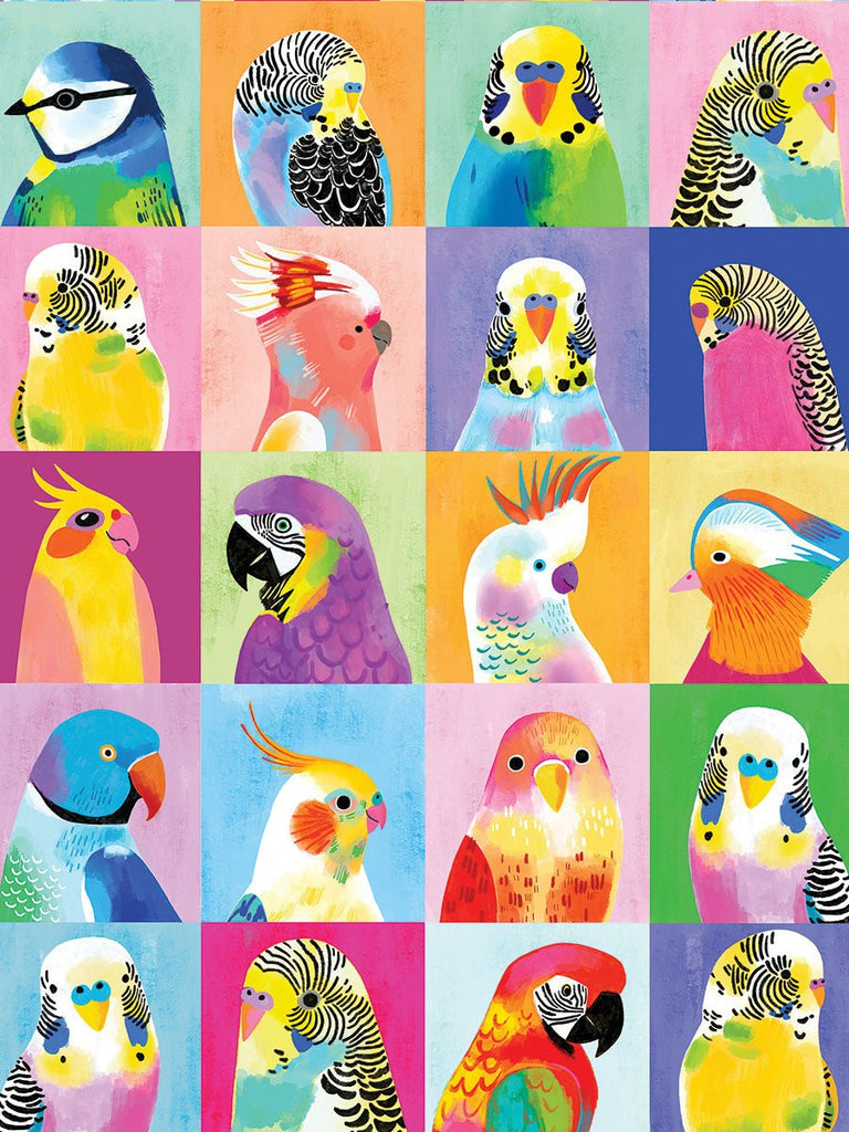 Tropical Birds (1981pz) - 500 Piece Jigsaw Puzzle