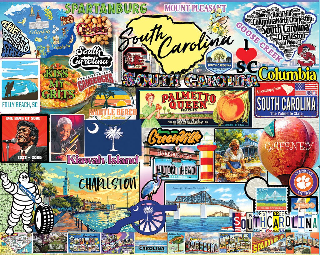 I Love South Carolina (2010pz) - 1000 Piece Jigsaw Puzzle