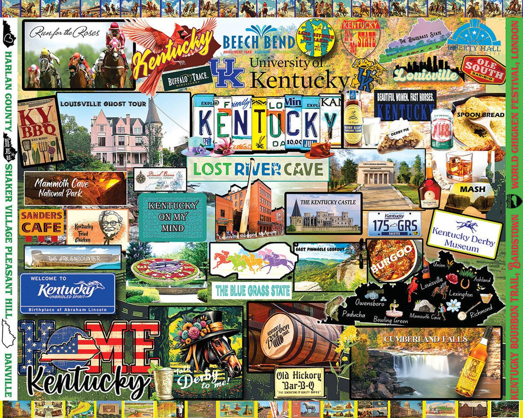 I Love Kentucky (2011pz) - 1000 Piece Jigsaw Puzzle