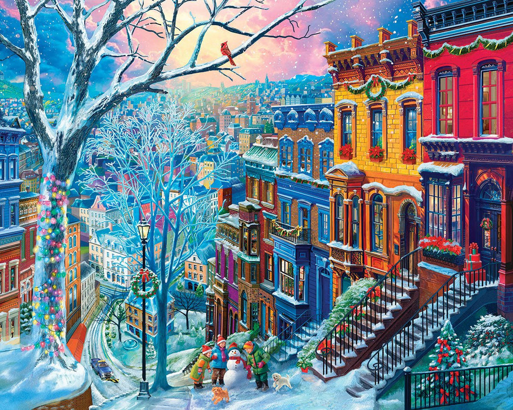 Winter In The City (2025pz) - 1000 Piece Jigsaw Puzzle