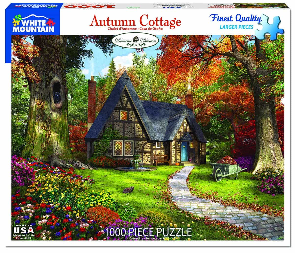 Thomas Kinkade Make a Wish Cottage 500Pc Jigsaw Puzzle